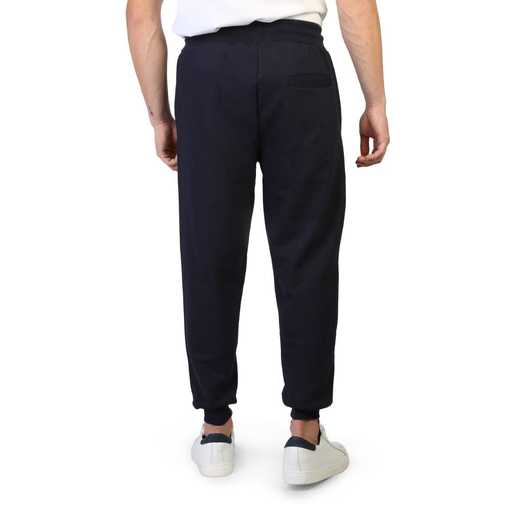 Blue Cotton Joggers (Workout Pants)