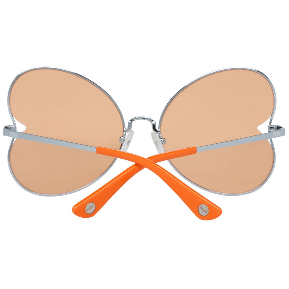 Silver Metal Sunglasses