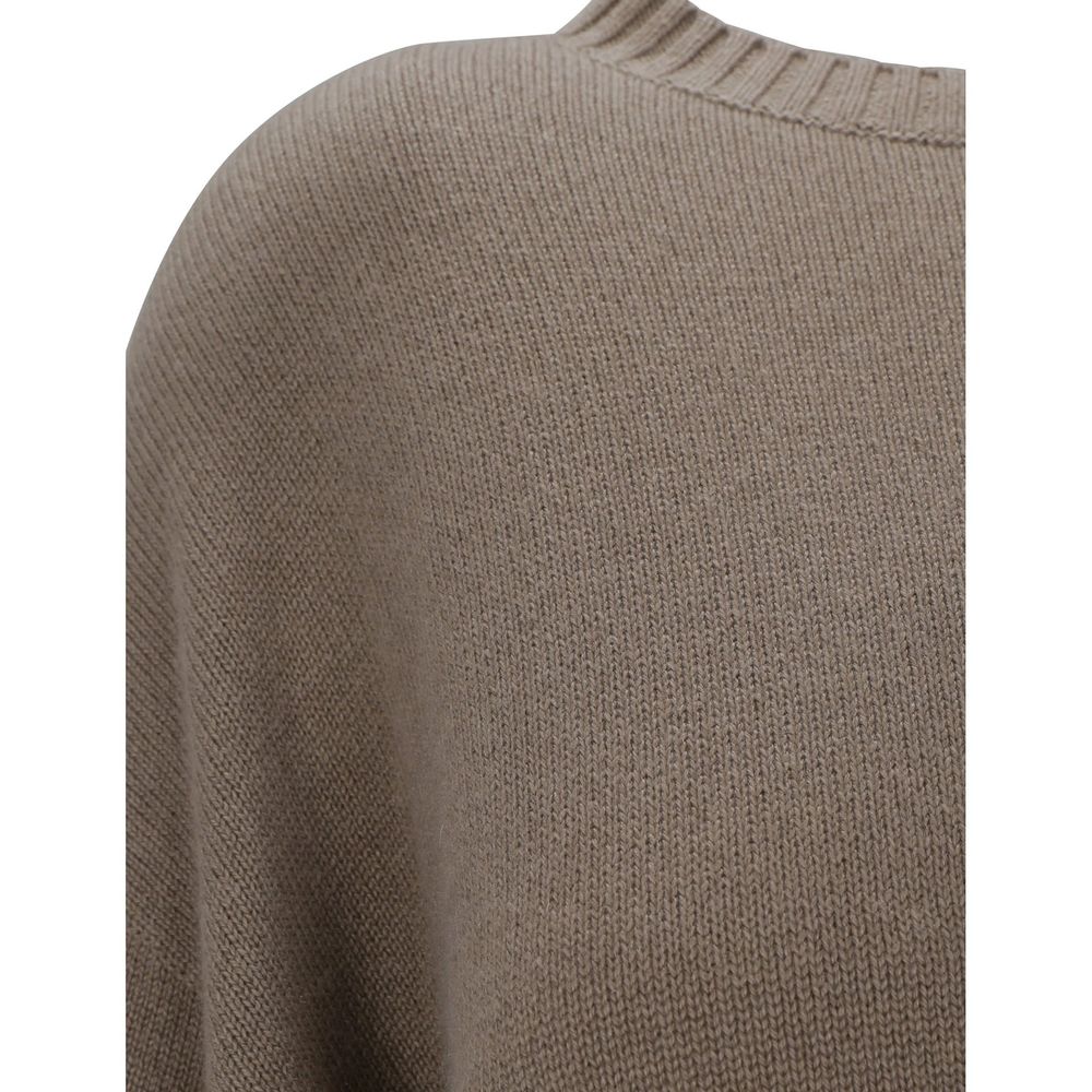 Beige Cashmere Sweater