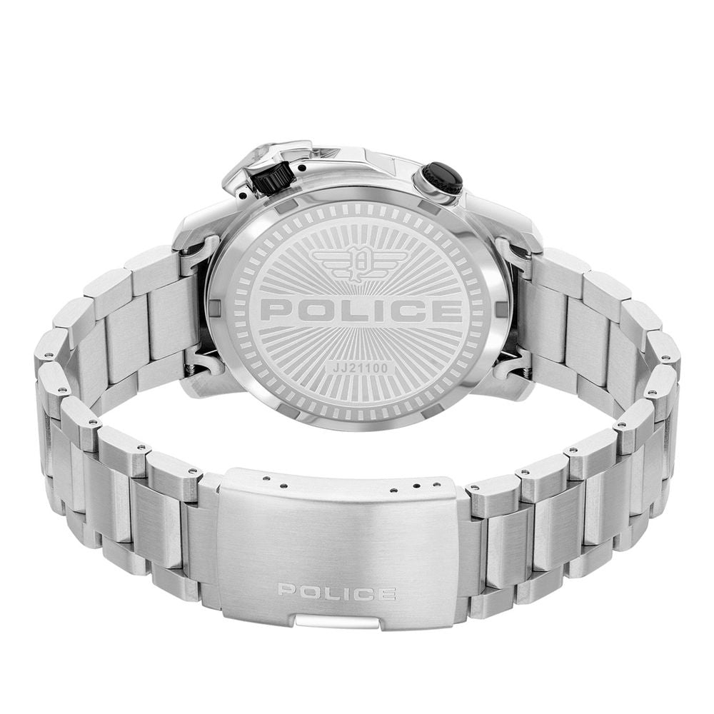 Gray Stainless Steel Dress Watch