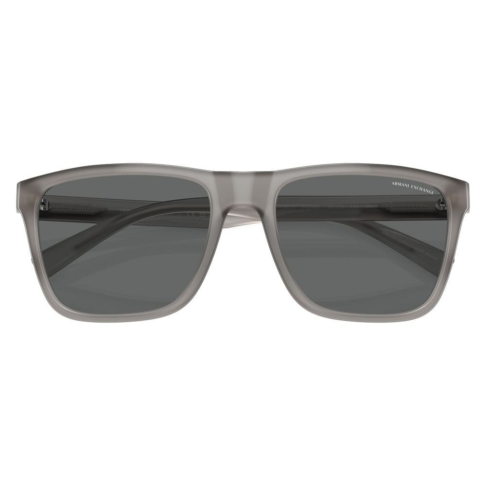 Gray Resin Sunglasses