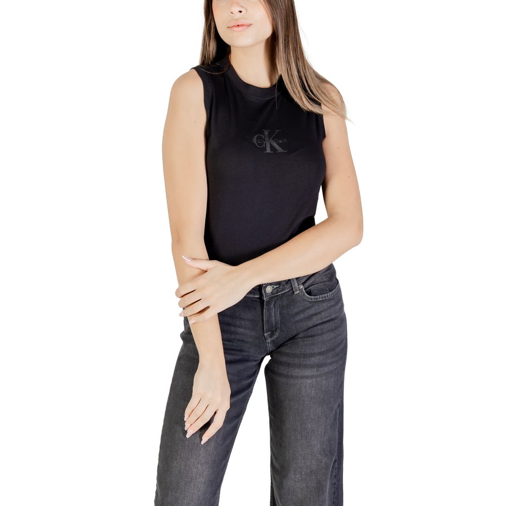 Black Cotton T-Shirt