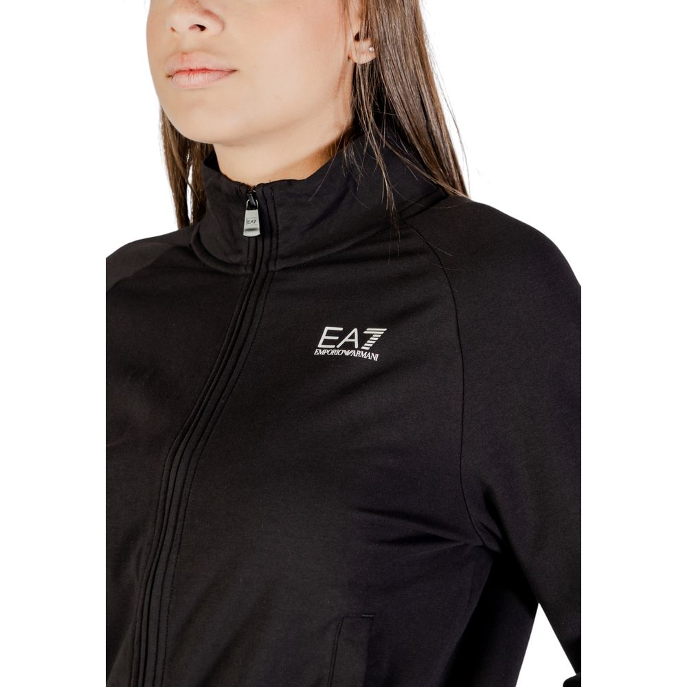 Black Cotton Tracksuit