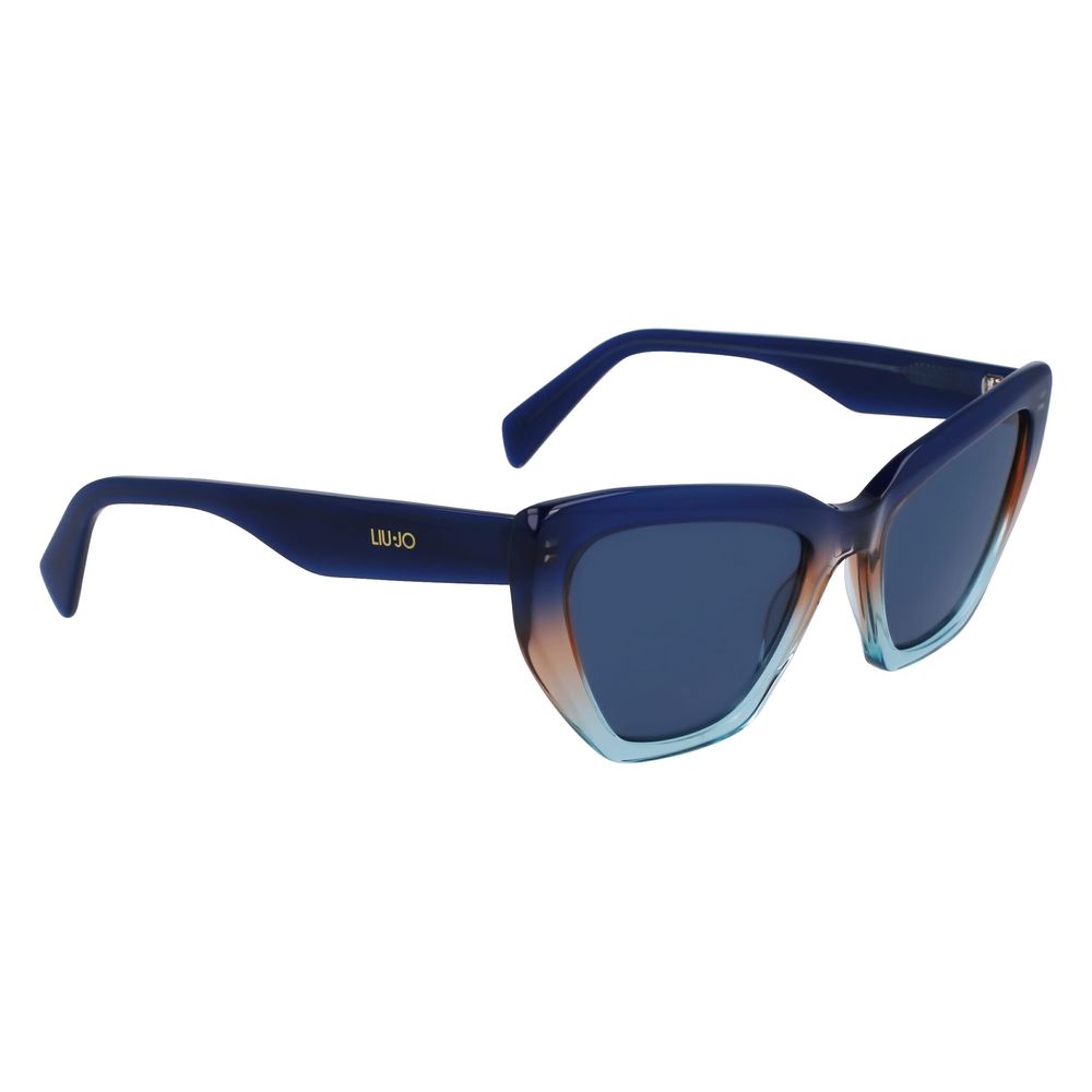 Blue Acetate Sunglasses