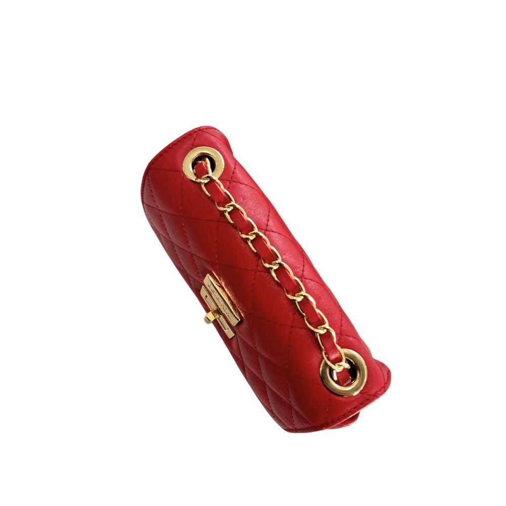 Multicolor Cowhide Crossbody Bag