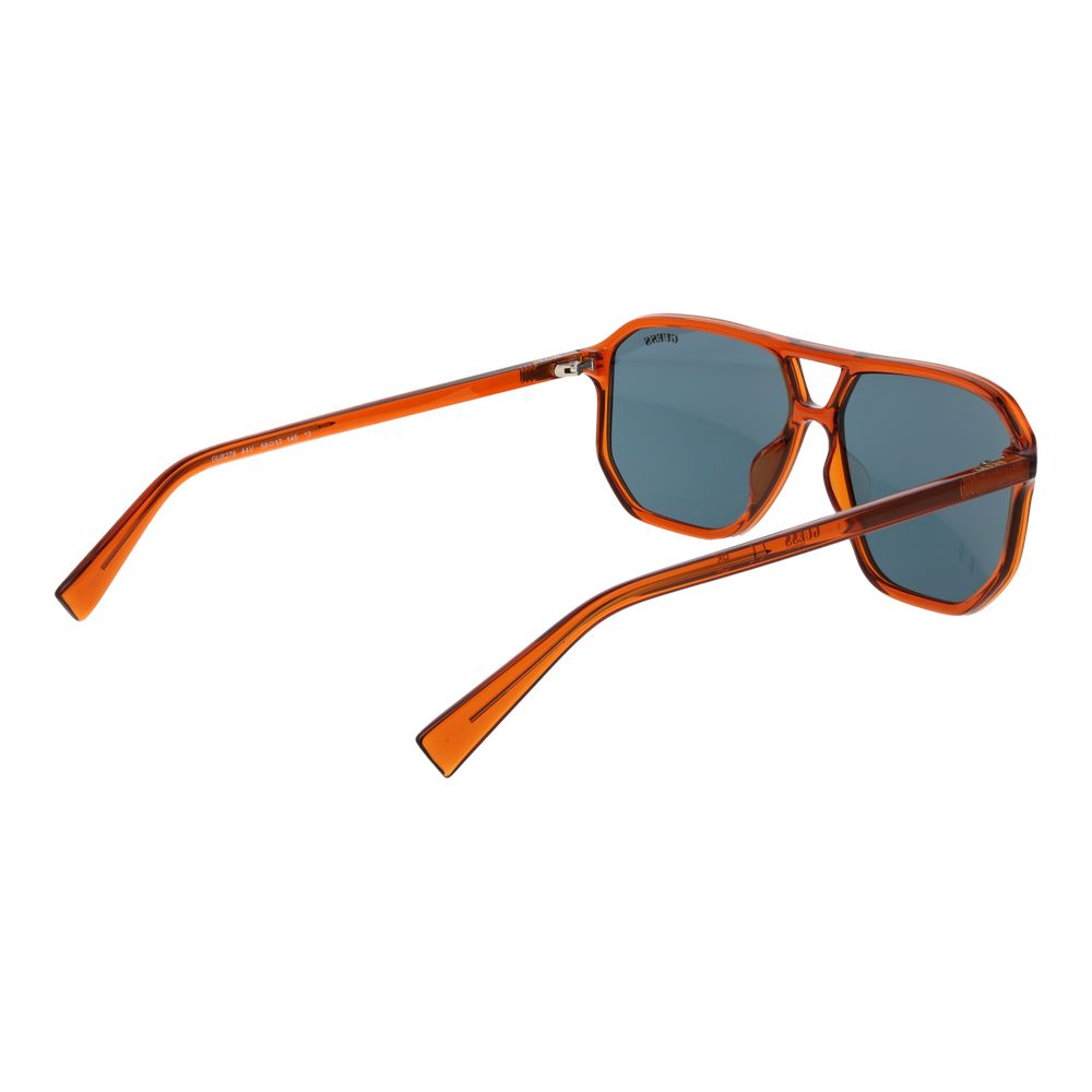Orange Plastic Sunglasses