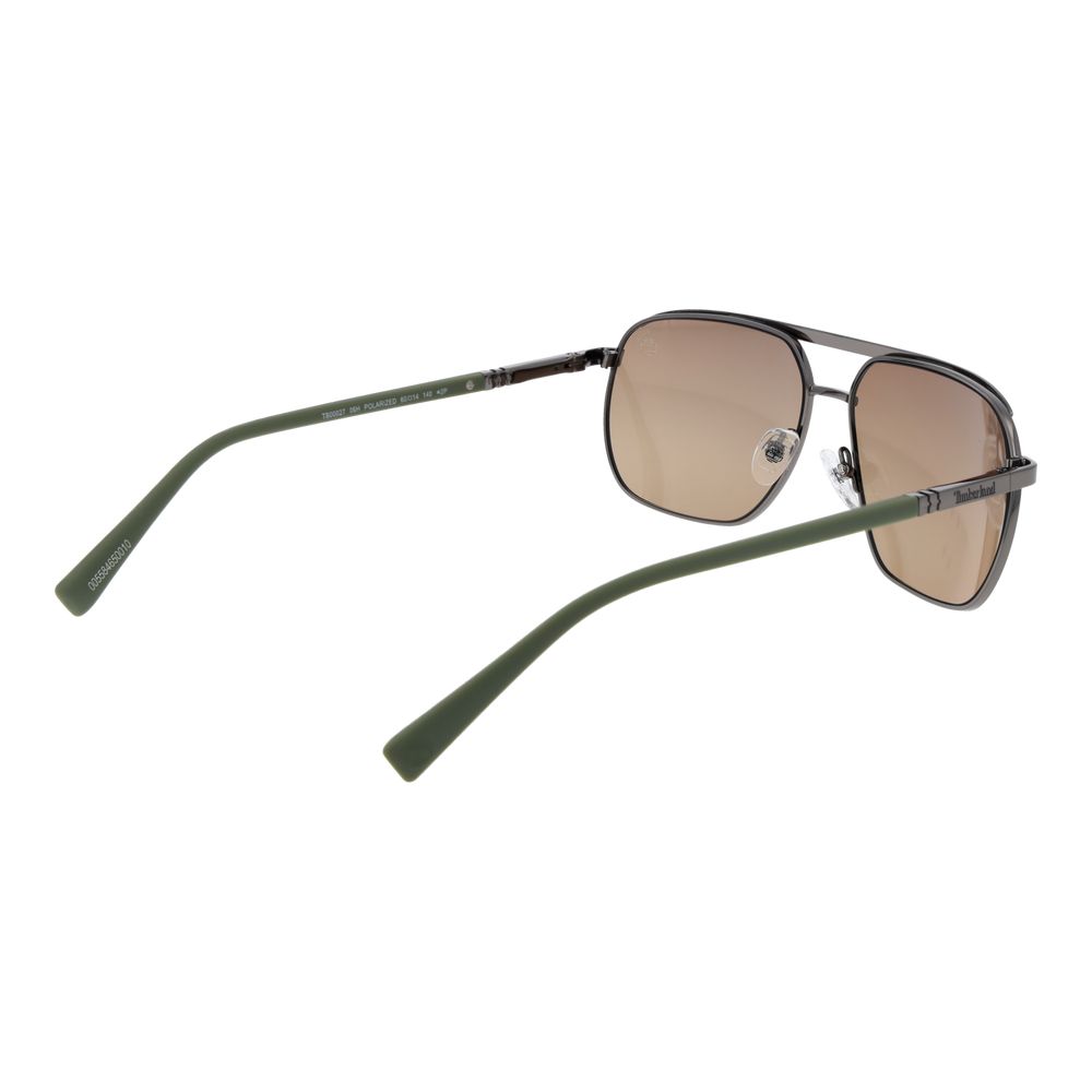 Gray Metal Sunglasses