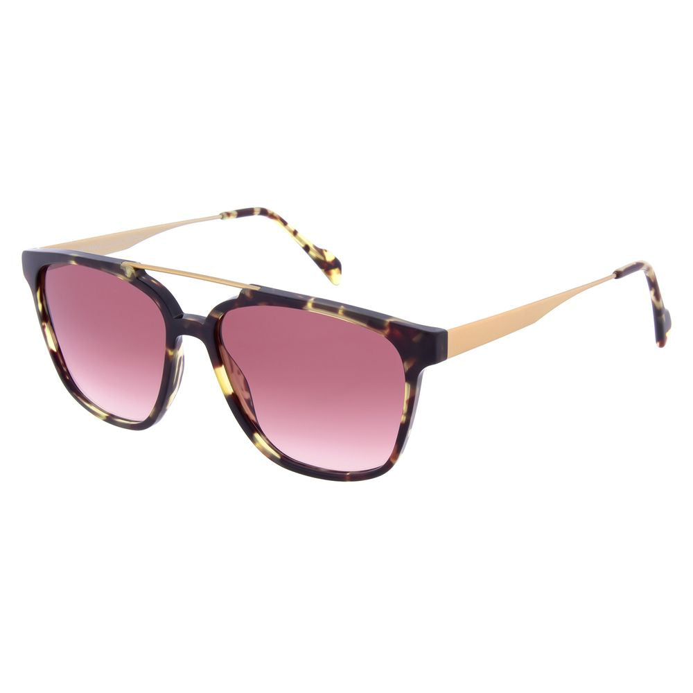 Brown Metal Sunglasses