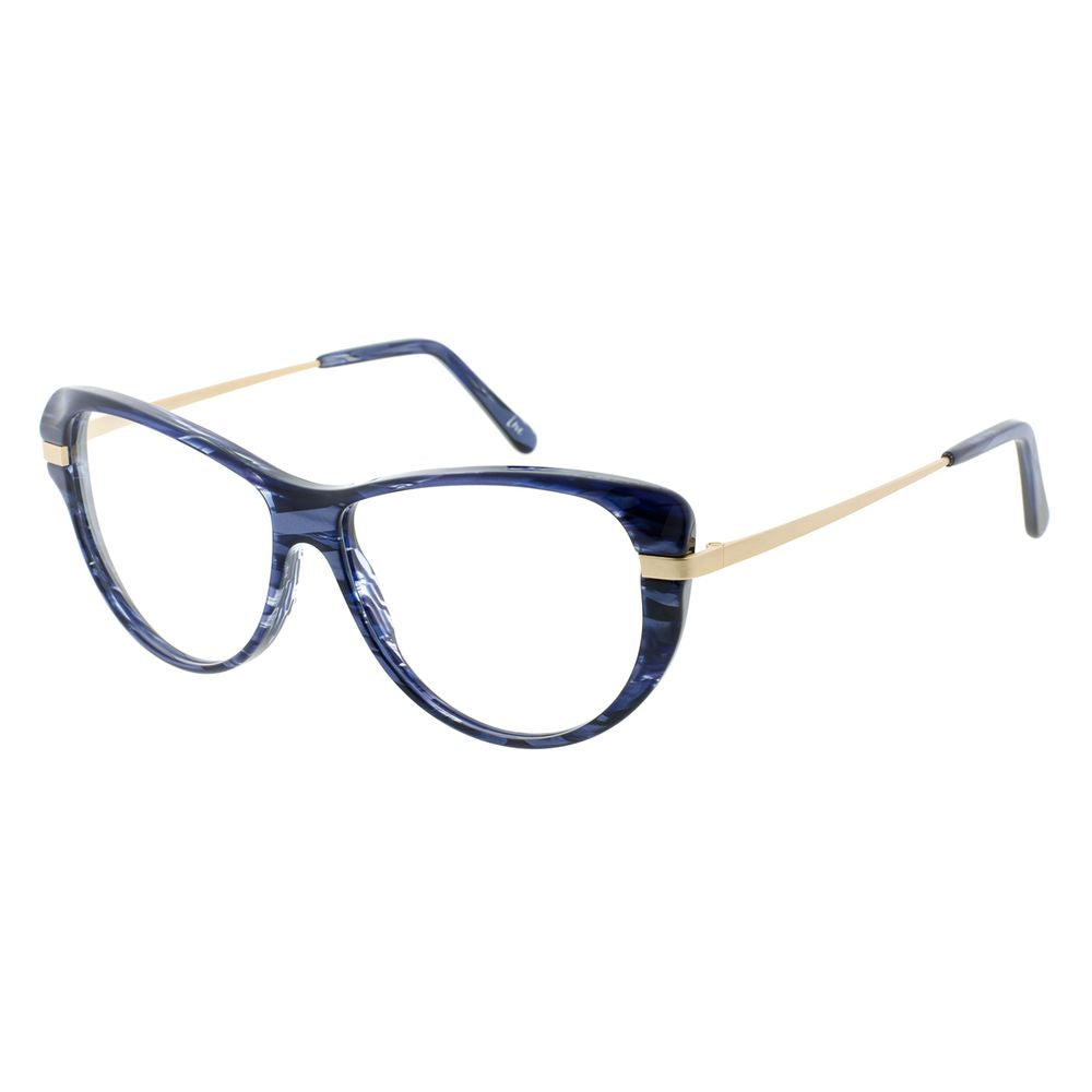 Blue Metal & Plastic Glasses (Frames)