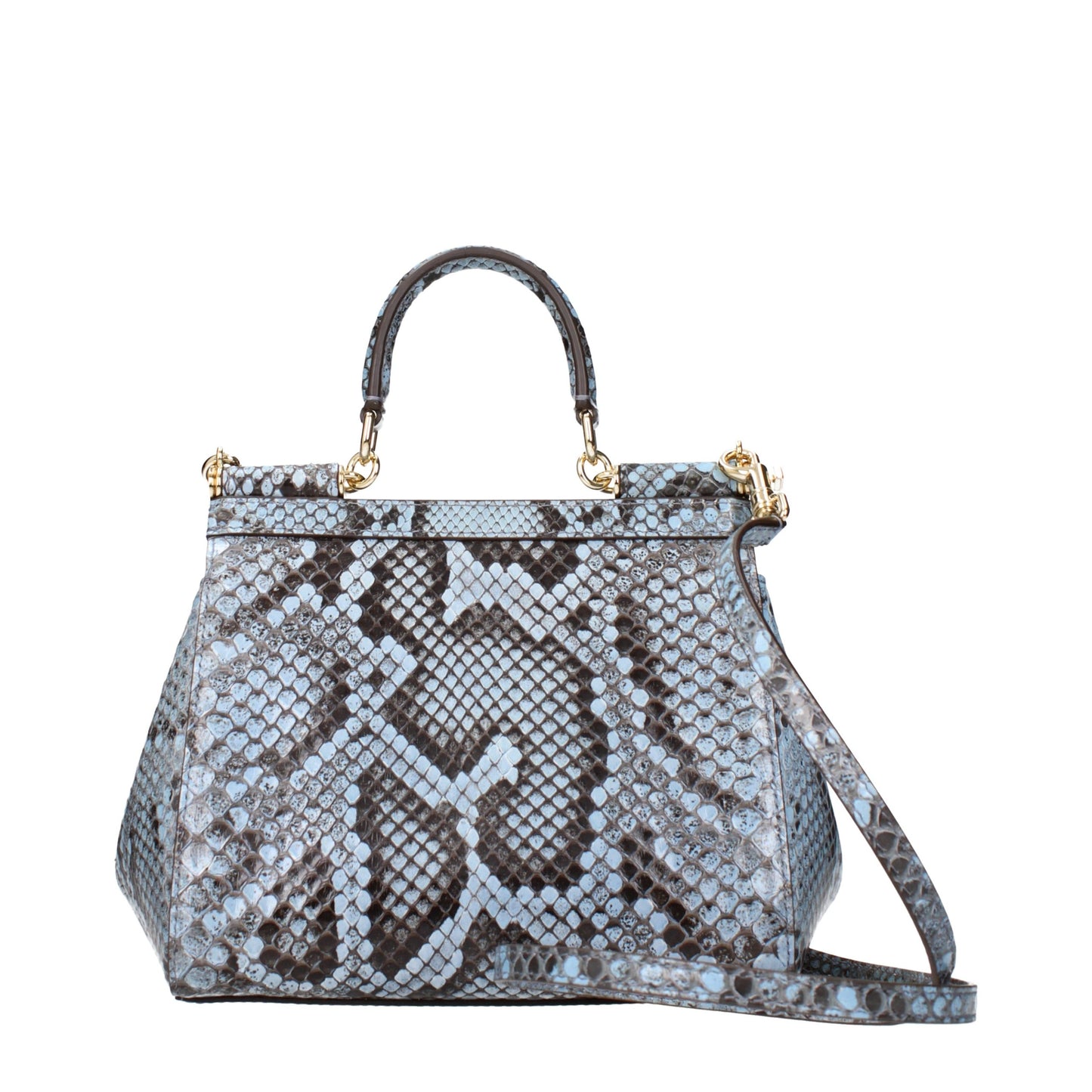 Light Blue Skin Handbag