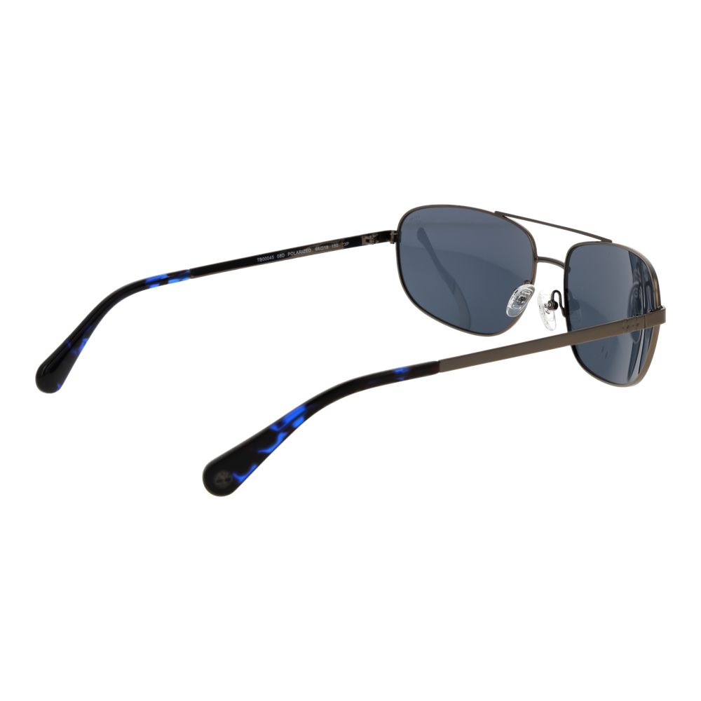 Gray Metal Sunglasses