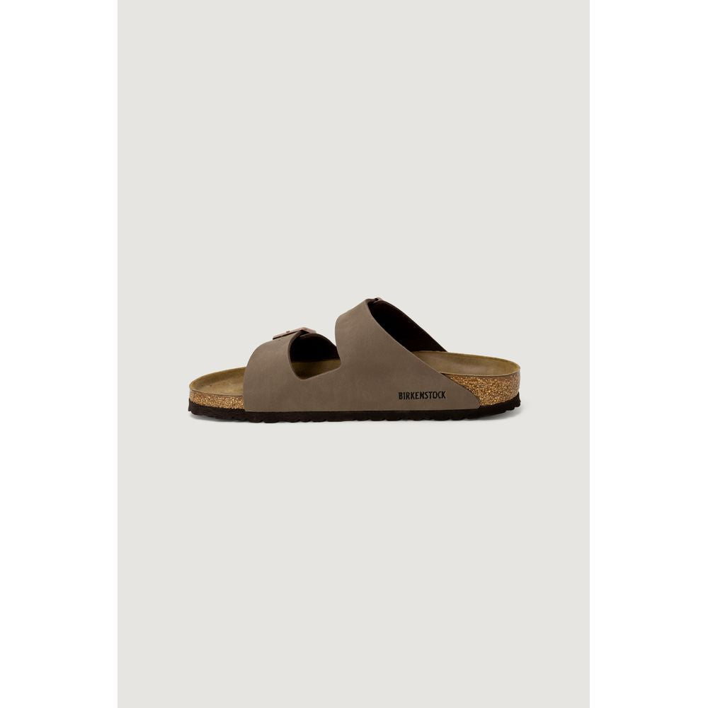 Brown Synthetic Flat Sandals