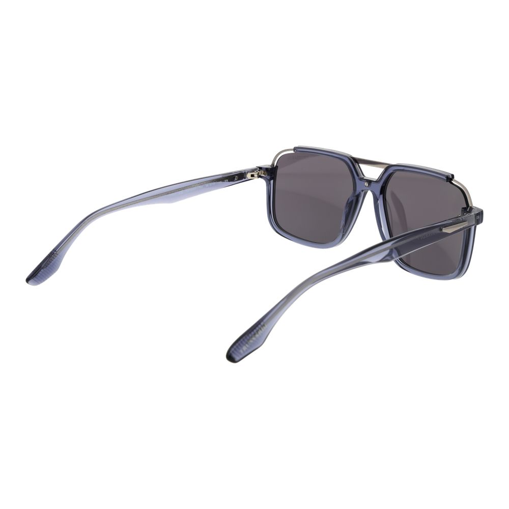 Blue Acetate & Stainless Steel Sunglasses