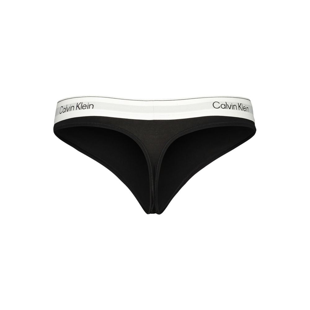 Black Cotton Pantie