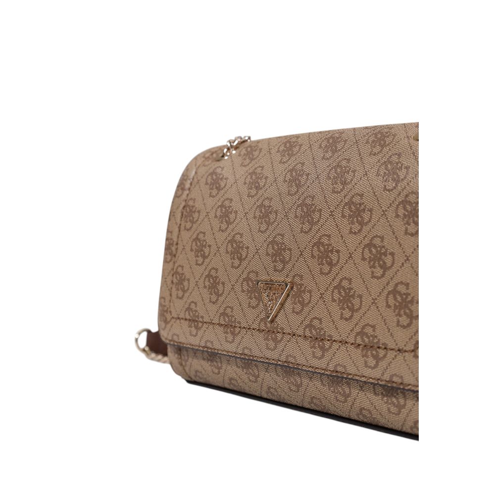 Brown Polyethylene Handbag