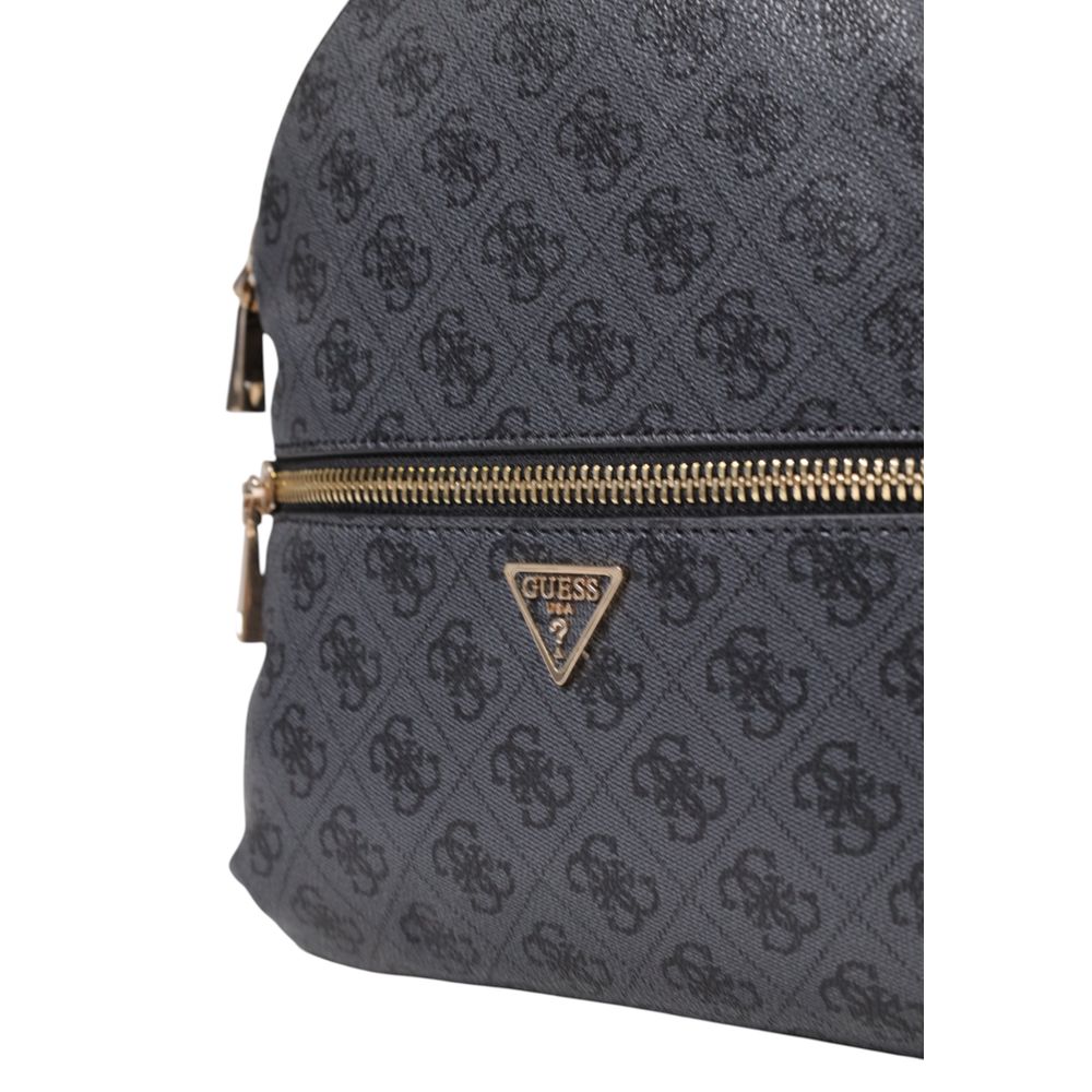 Gray Polyethylene Backpack