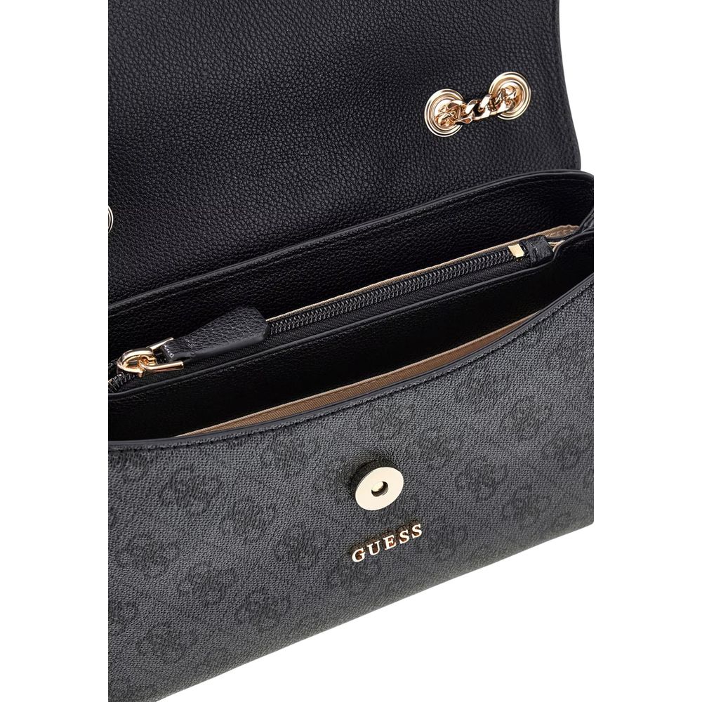 Gray Polyethylene Handbag
