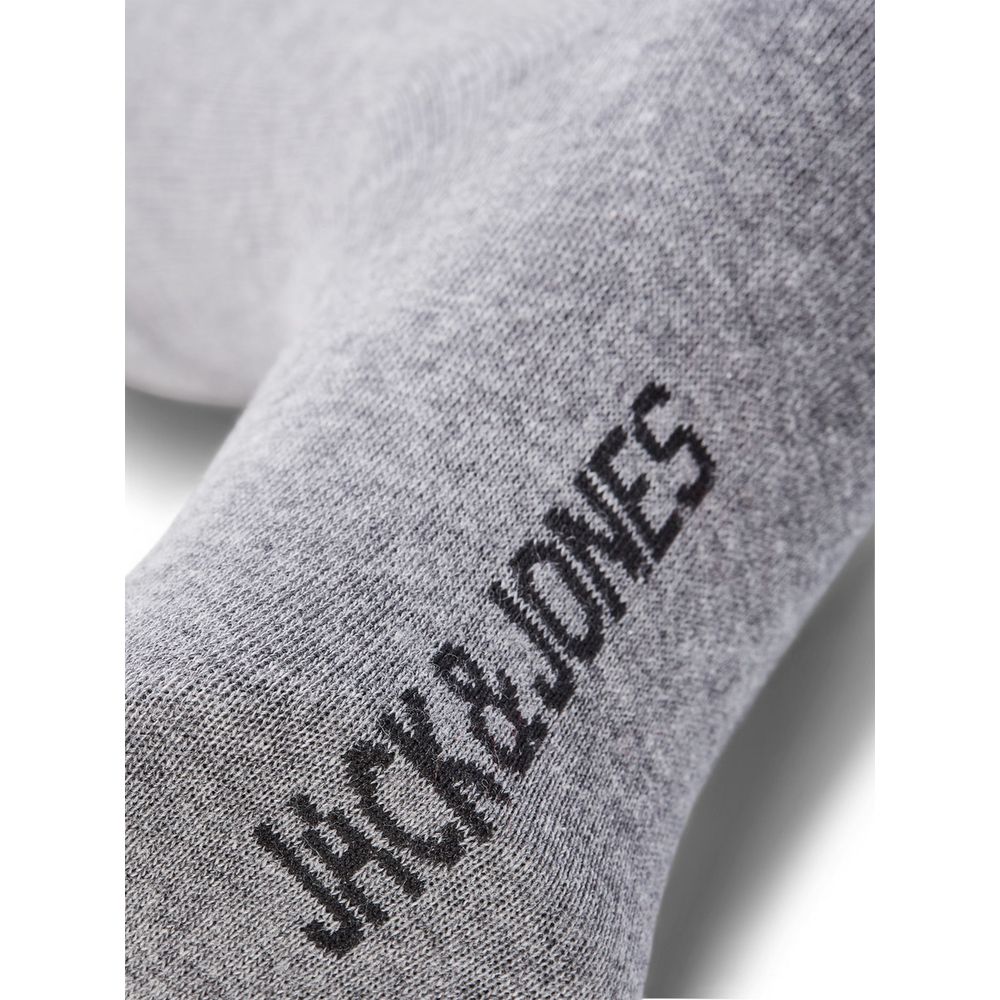 Gray Cotton Socks