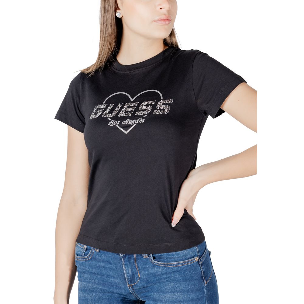 Black Cotton T-Shirt