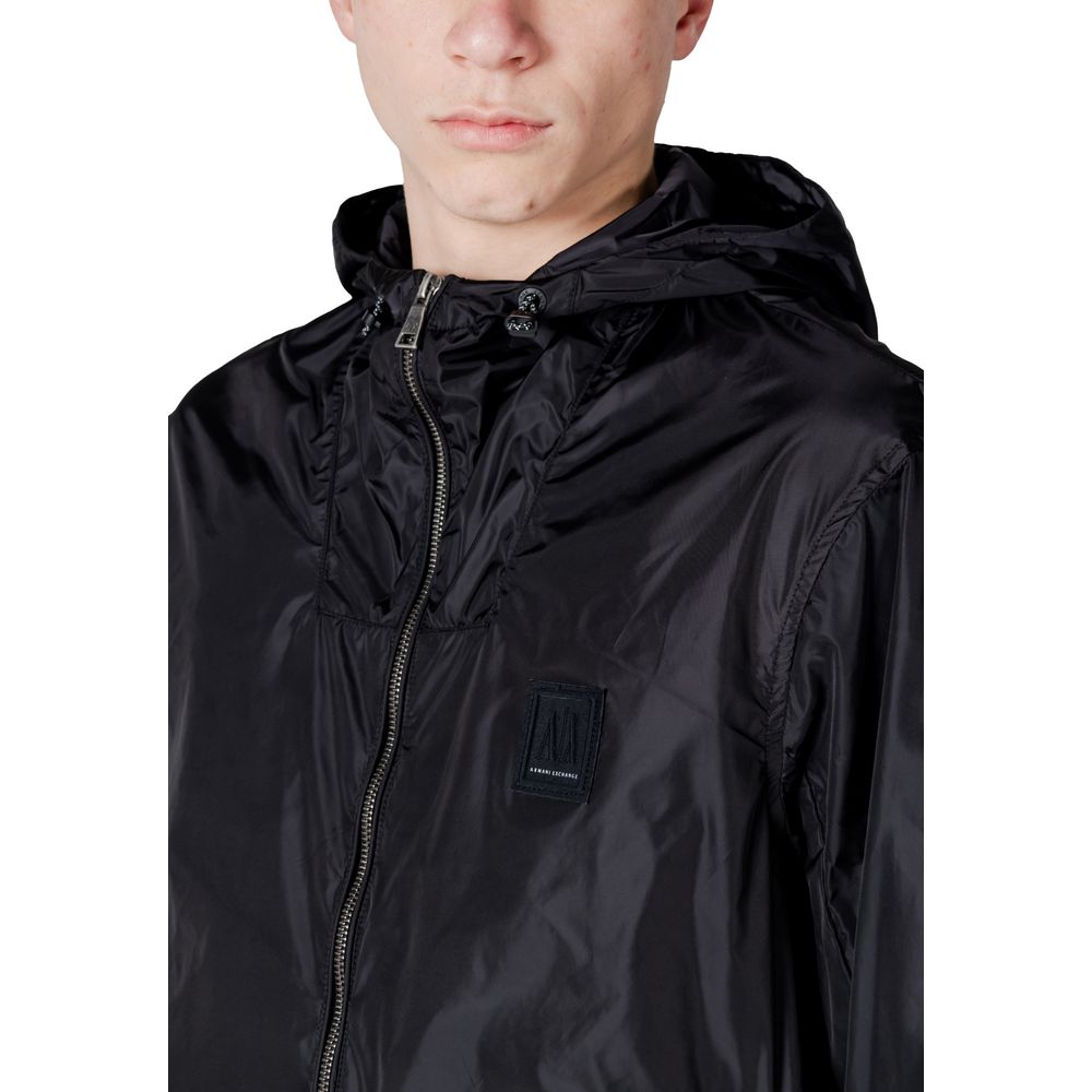 Black Polyamide Shell Jacket