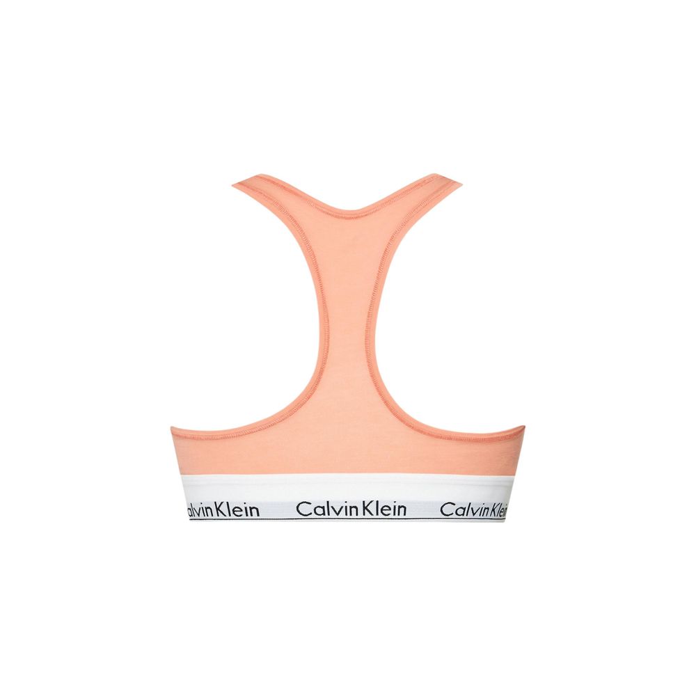 Orange Cotton Bra