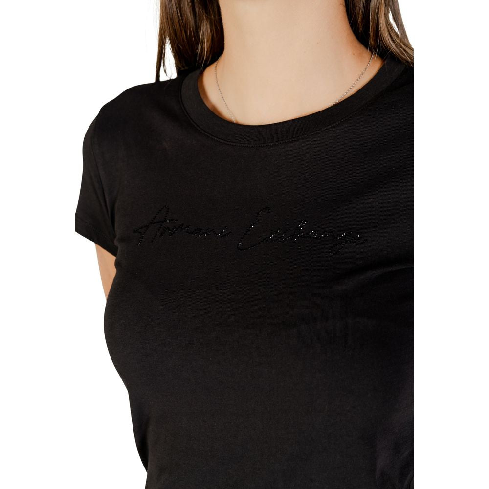 Black Cotton T-Shirt
