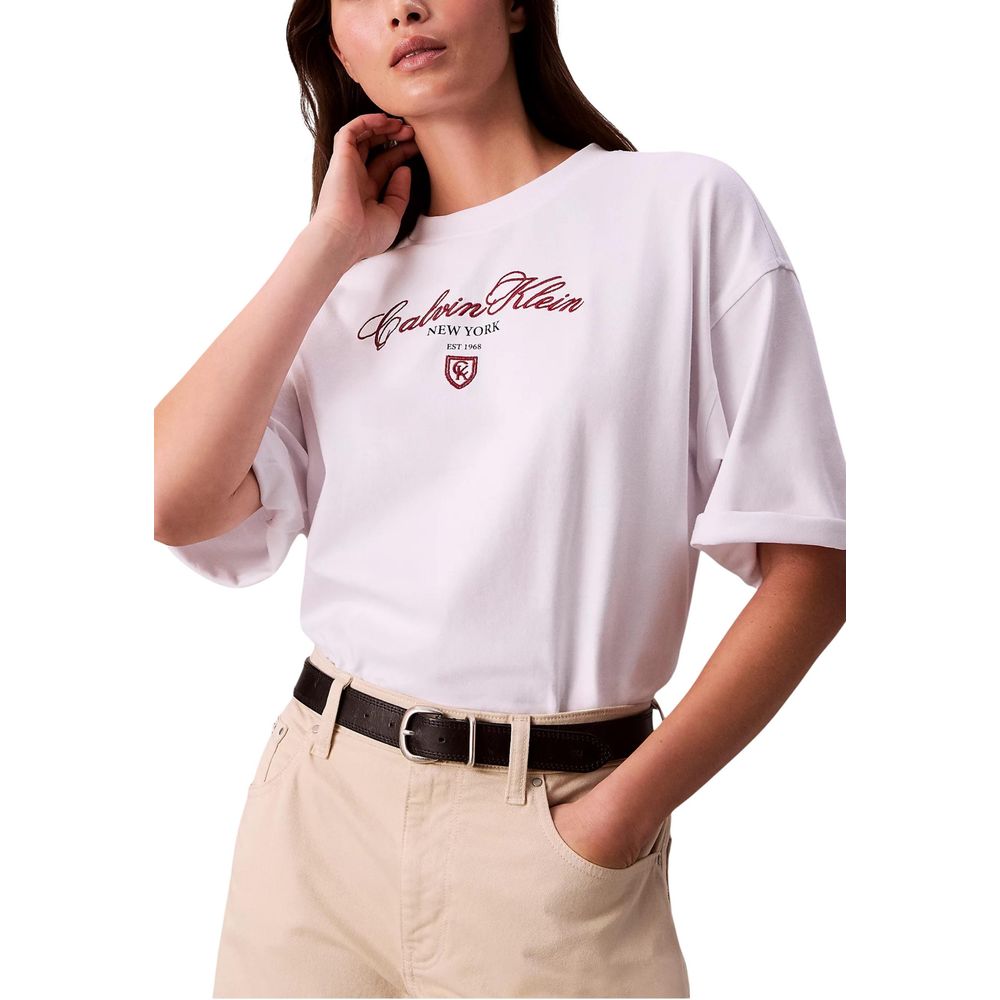 White Cotton T-Shirt