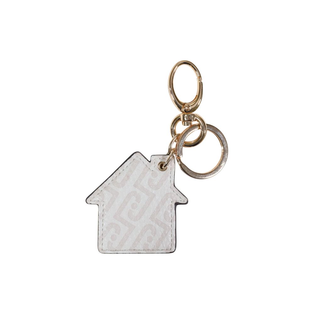 Beige Polyethylene Keychain