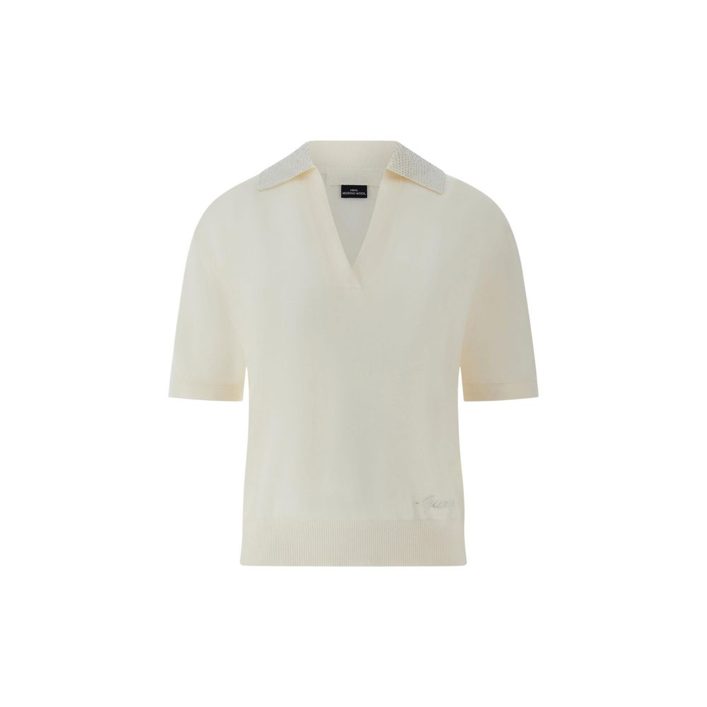 Beige Wool T-Shirt