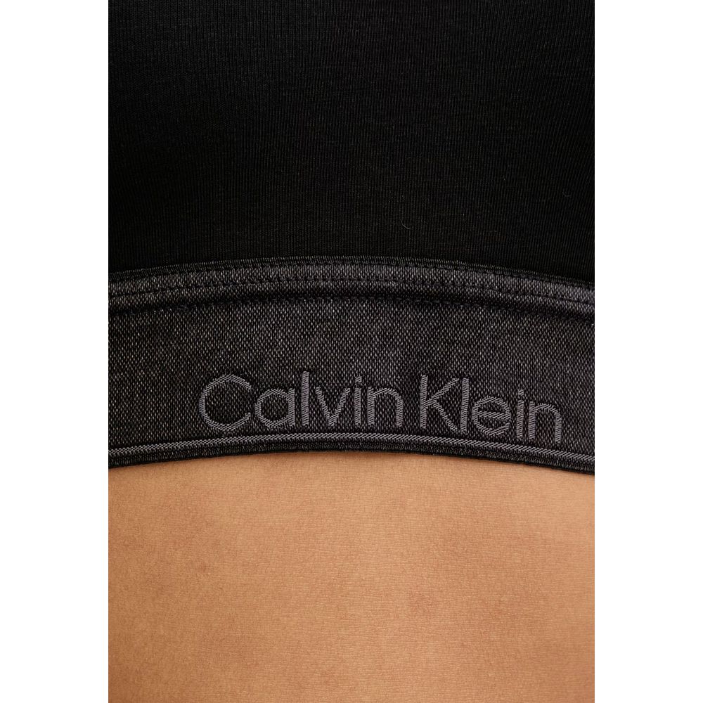 Black Cotton Bra