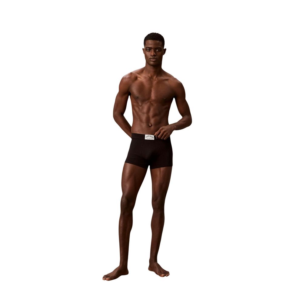 Black Cotton Boxers