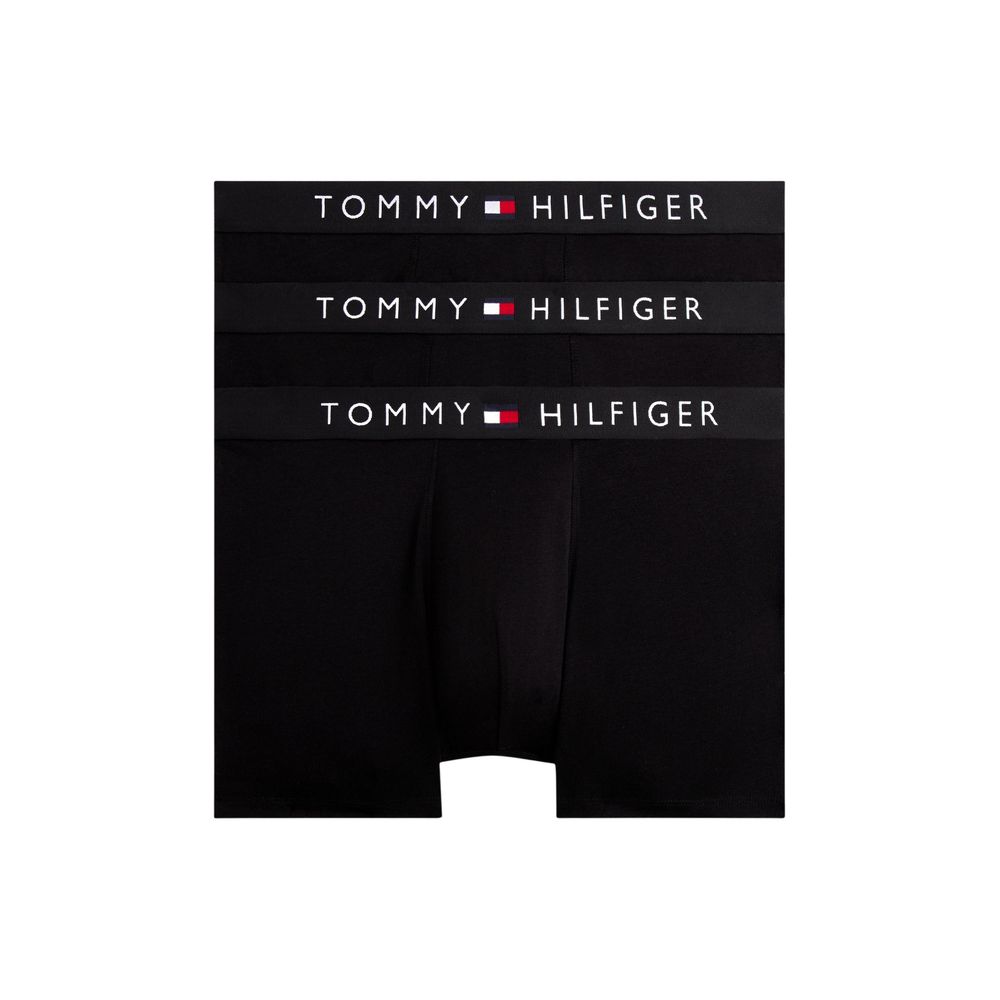 Black Recycled Cotton Boxers
