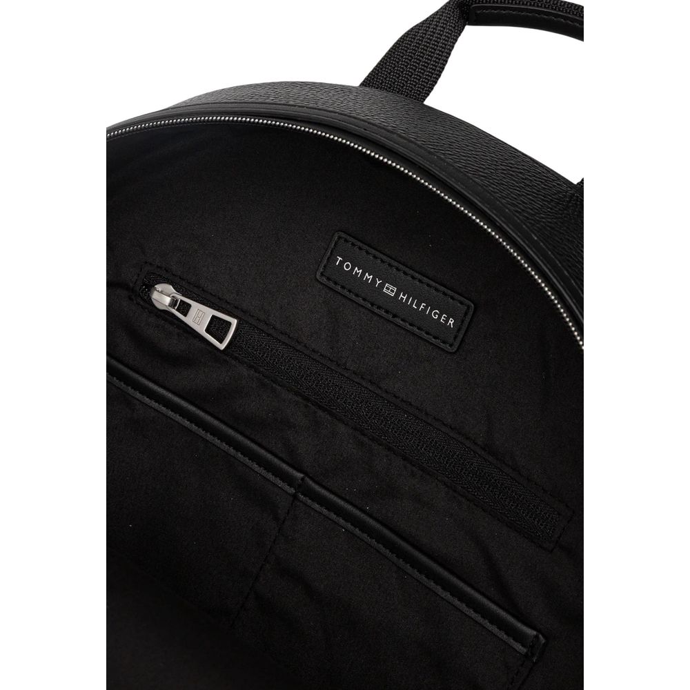 Black Polyethylene Backpack