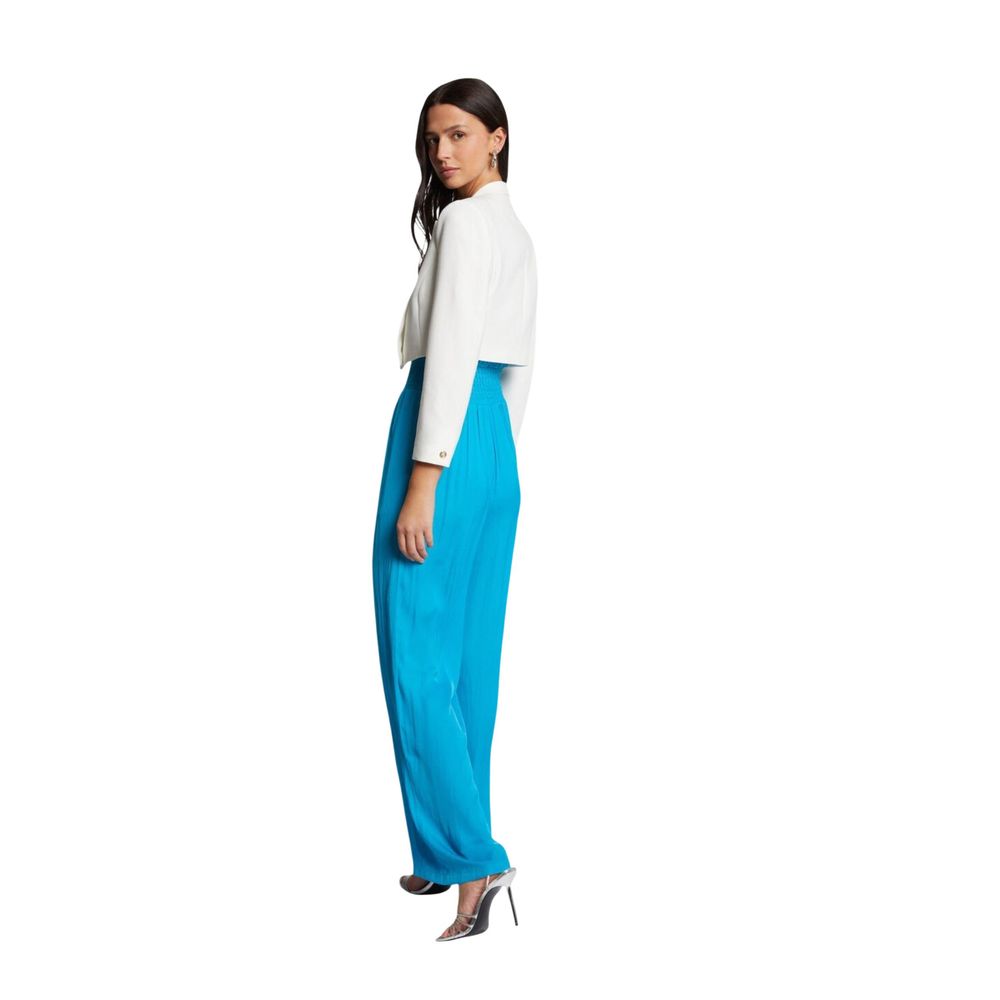 White Recycled Polyester Blazer