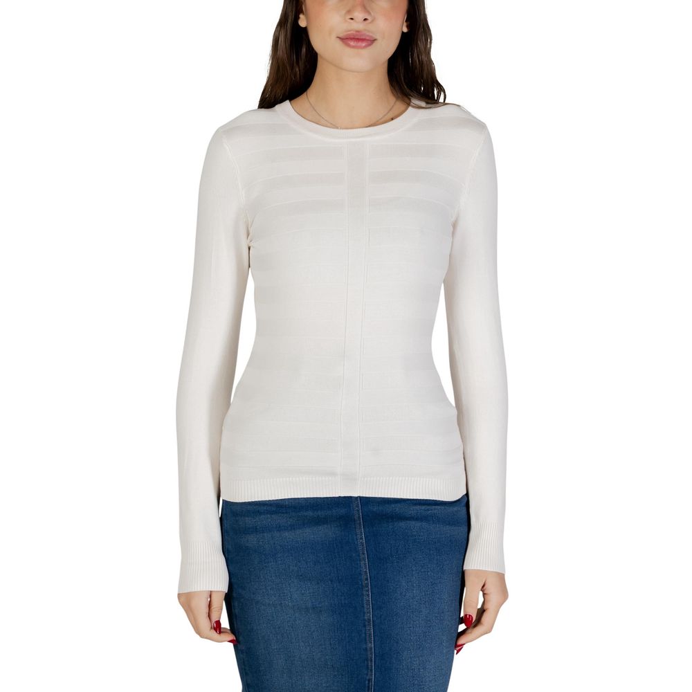 Beige Viscose Sweatshirt