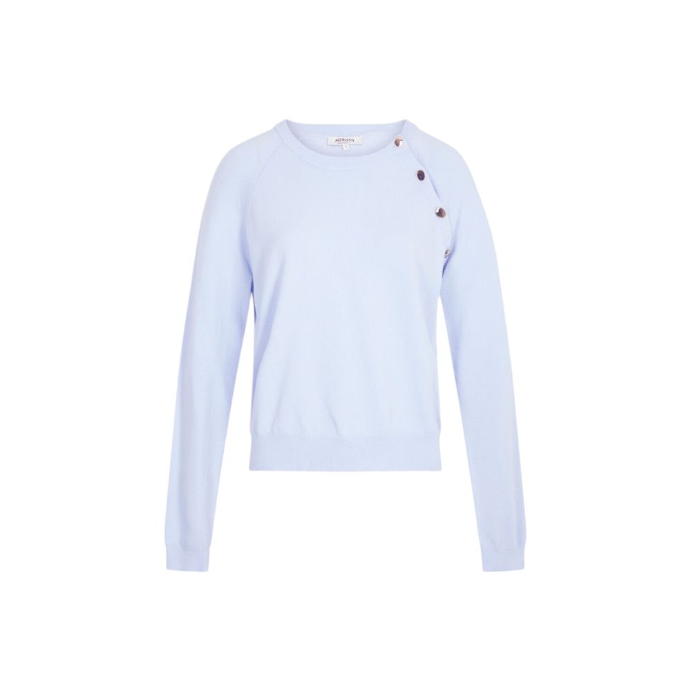 Blue Viscose Sweatshirt