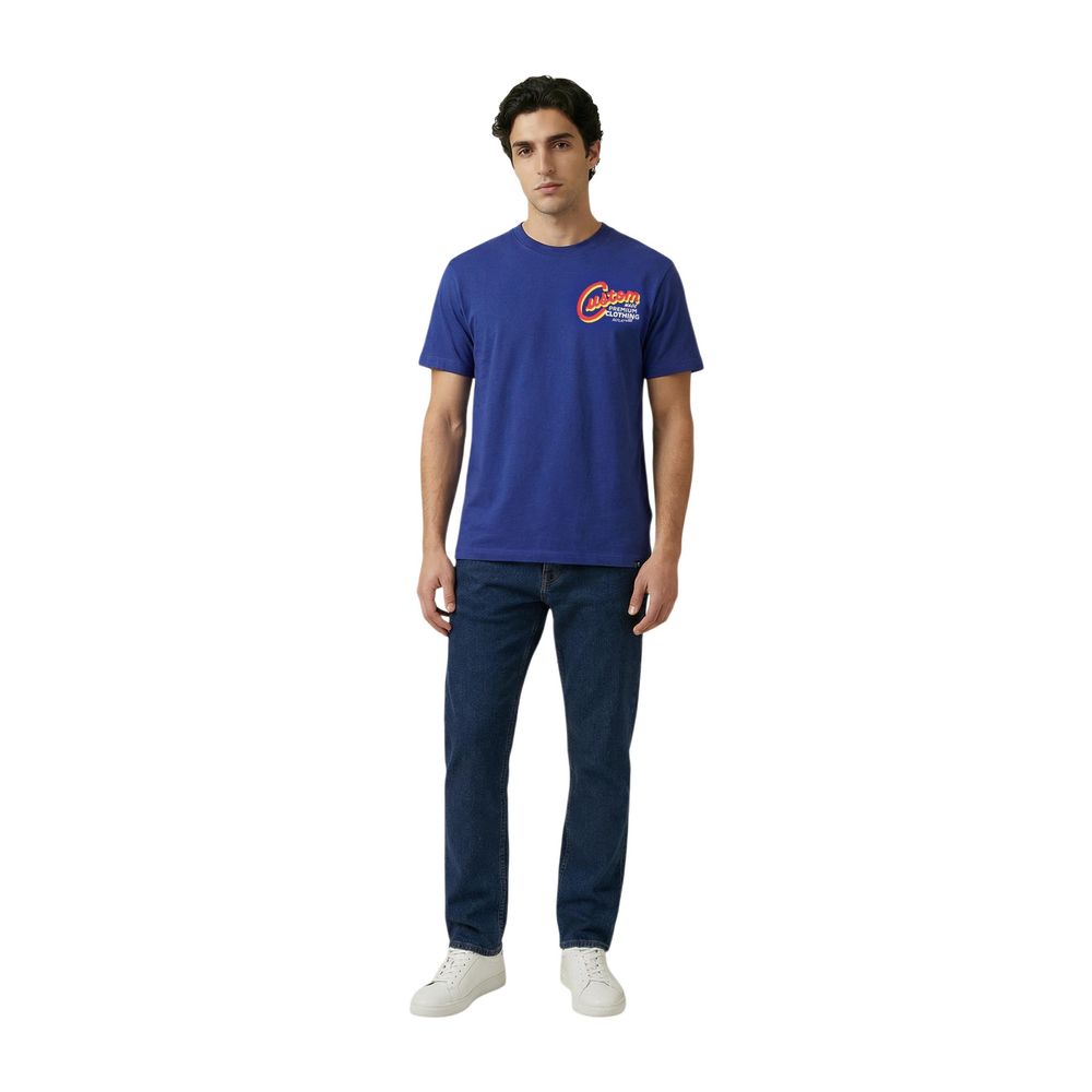 Blue Cotton T-Shirt