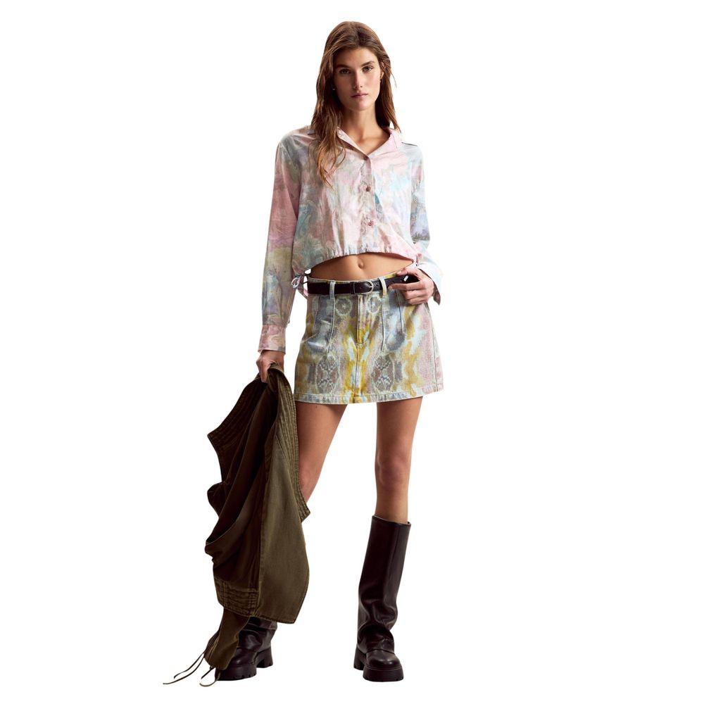 Multicolor Cotton Blouse