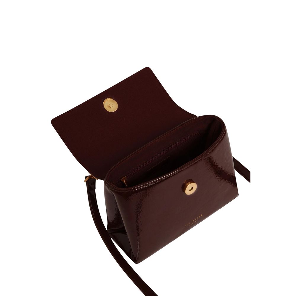 Purple Recycled Polyurethane Handbag