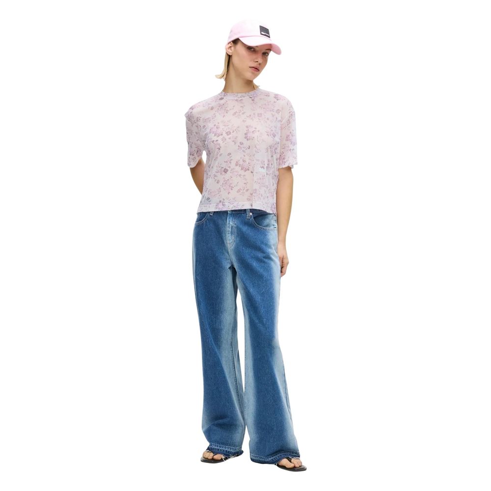Multicolor Polyester T-Shirt