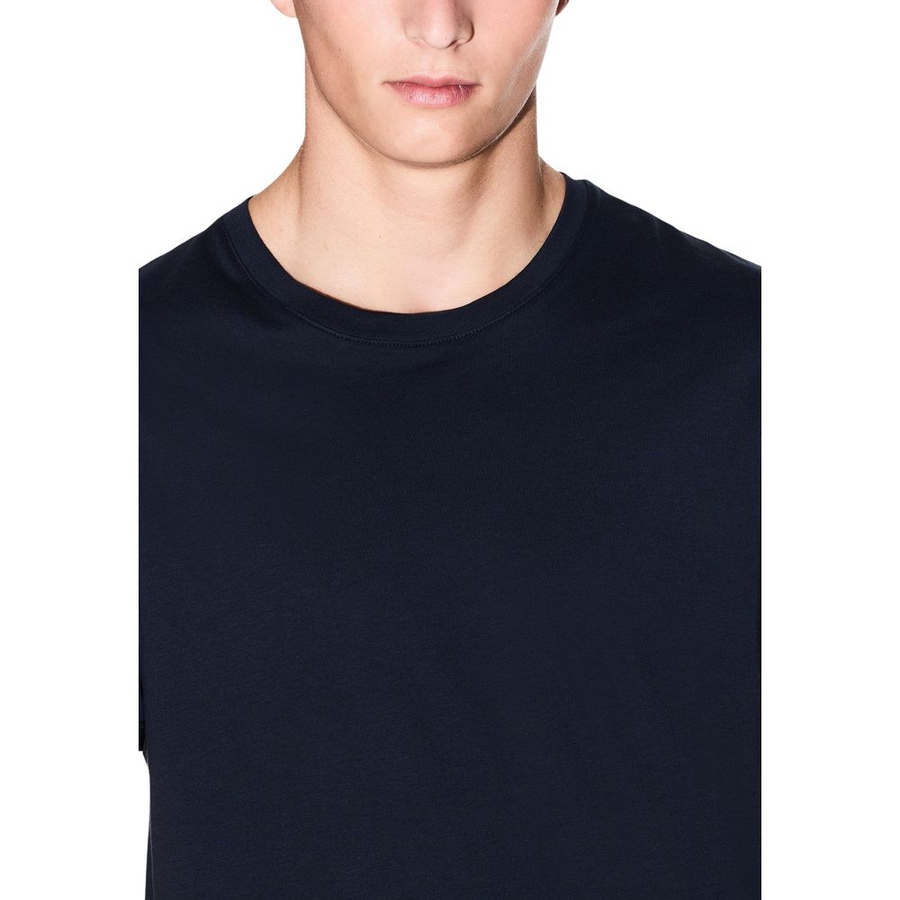 Blue Cotton T-Shirt