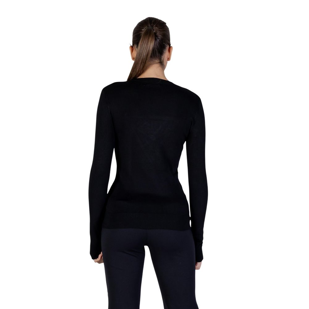 Black Viscose Sweatshirt
