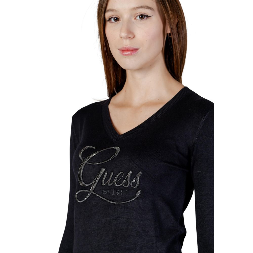 Black Viscose Sweatshirt