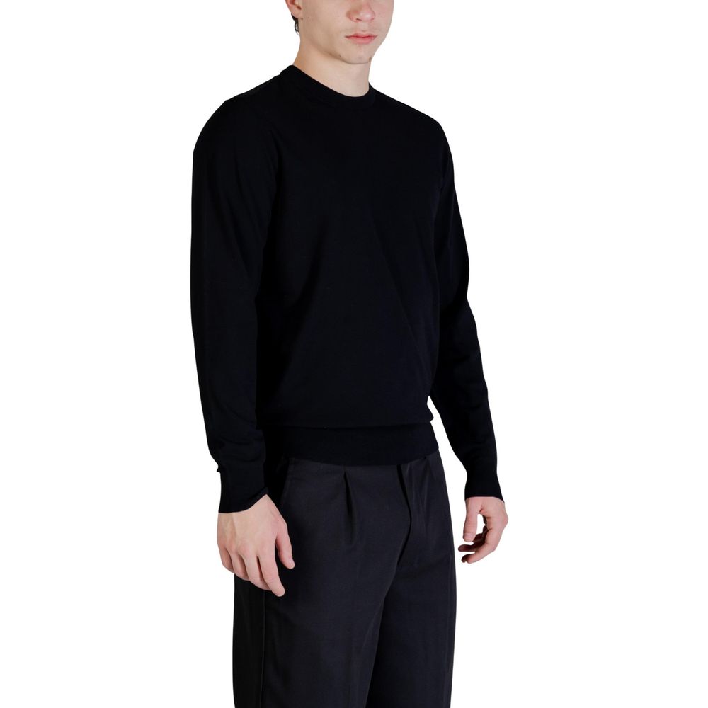 Black Viscose Sweatshirt