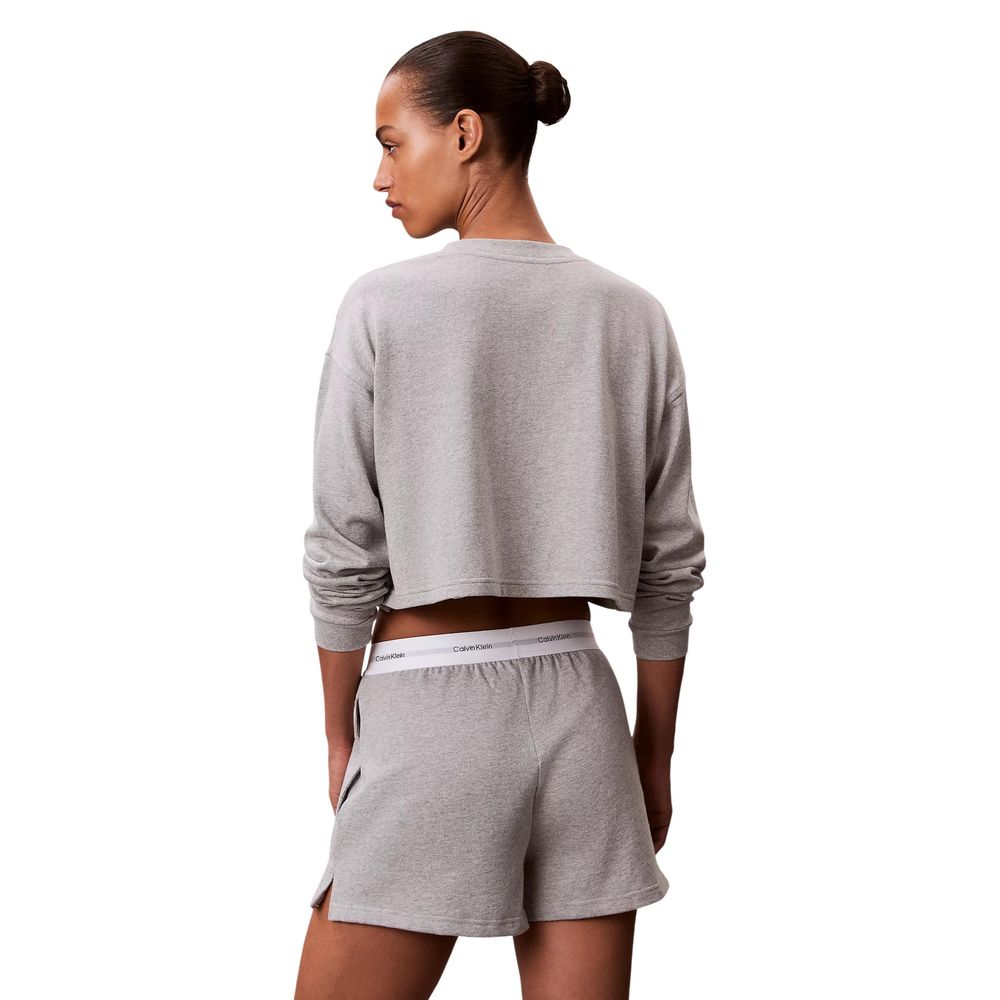 Gray Cotton Bottoms Sleepwear