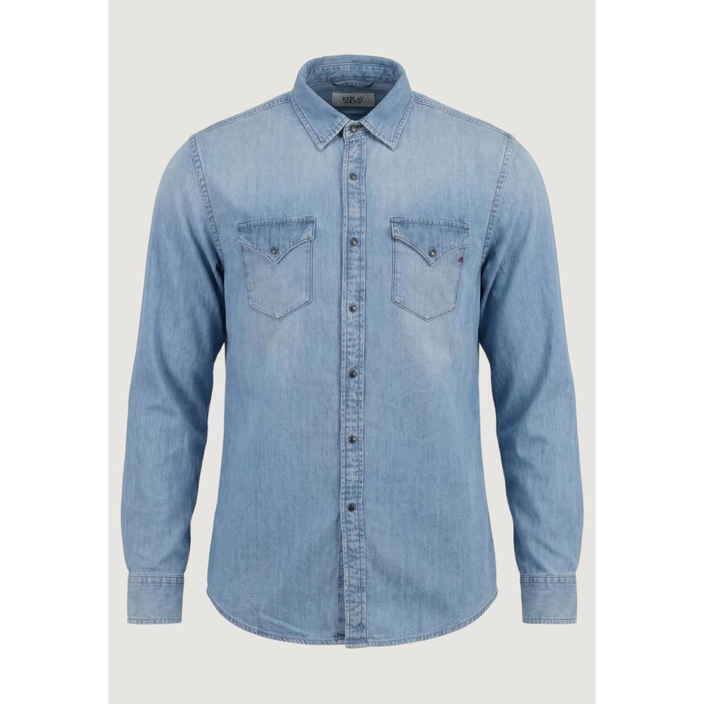 Light Blue Denim Shirt