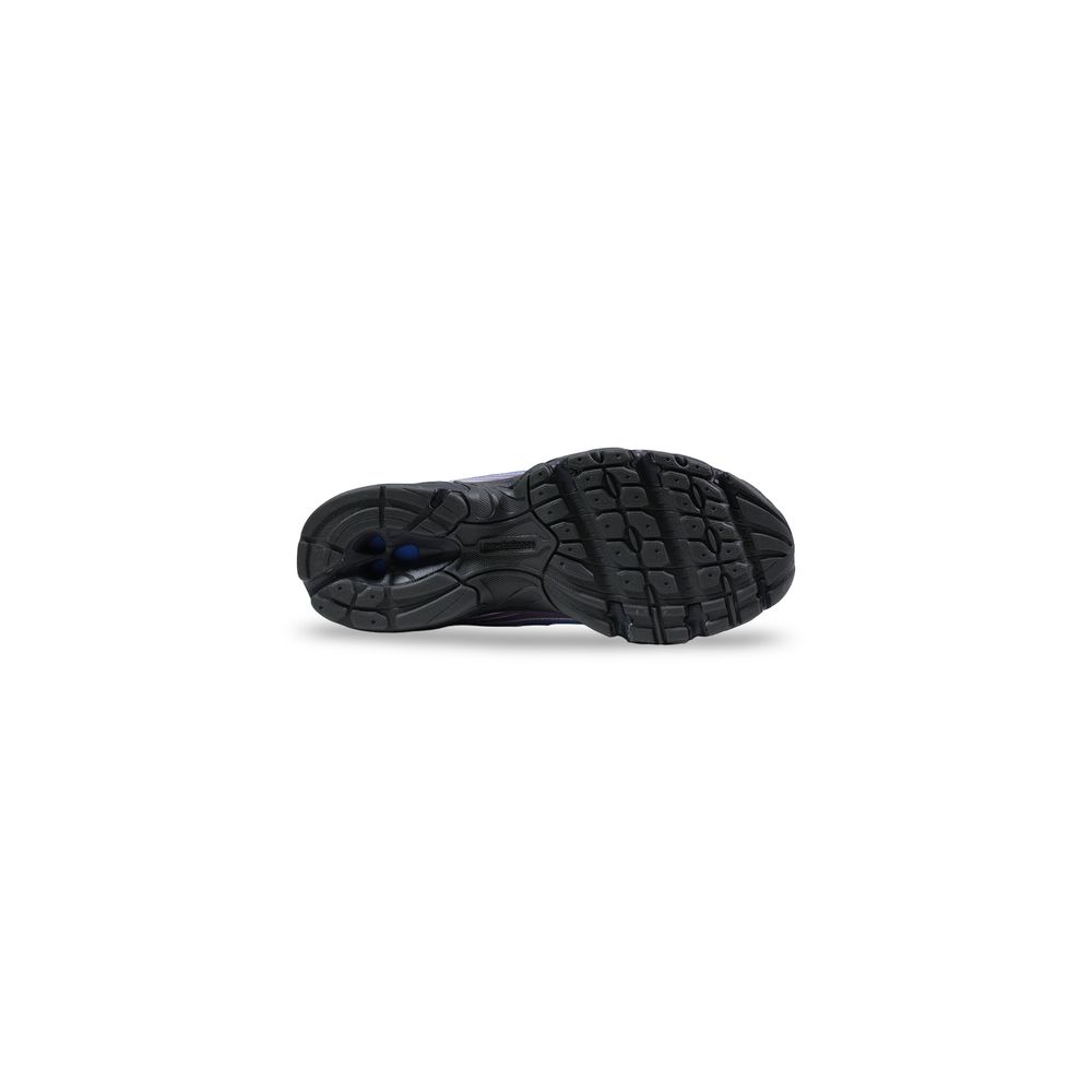 Purple Synthetic Athletic Sneakers