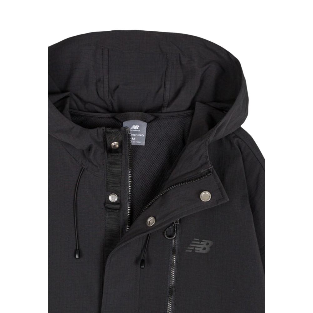 Black Nylon Shell Jacket