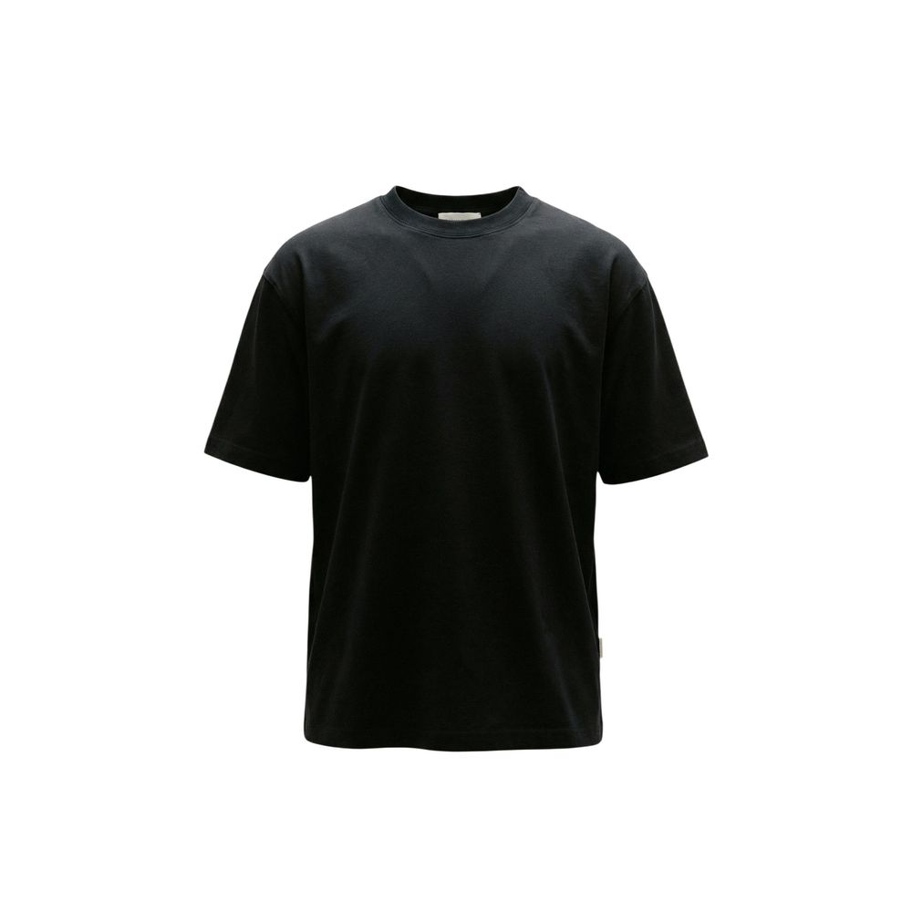 Black Cotton T-Shirt