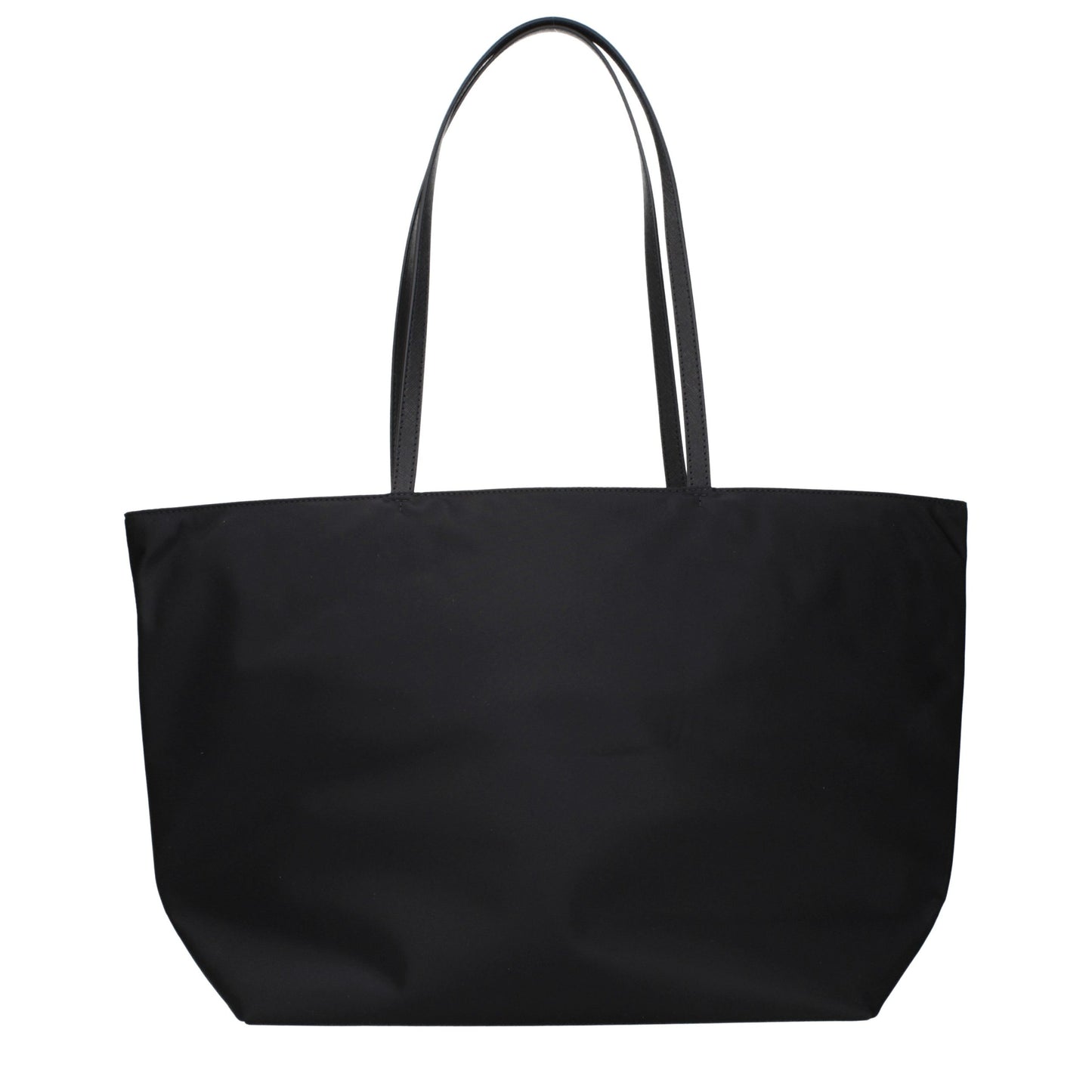Black Fabric Shoulder Bag